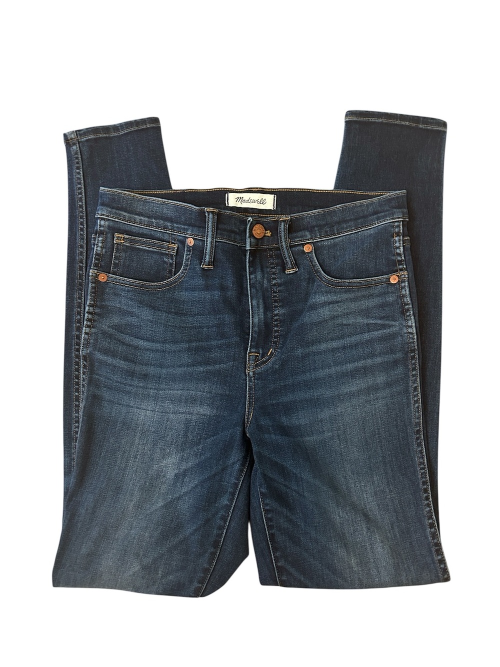 Madewell Tall 10" High-Rise Skinny Jeans Size 28T